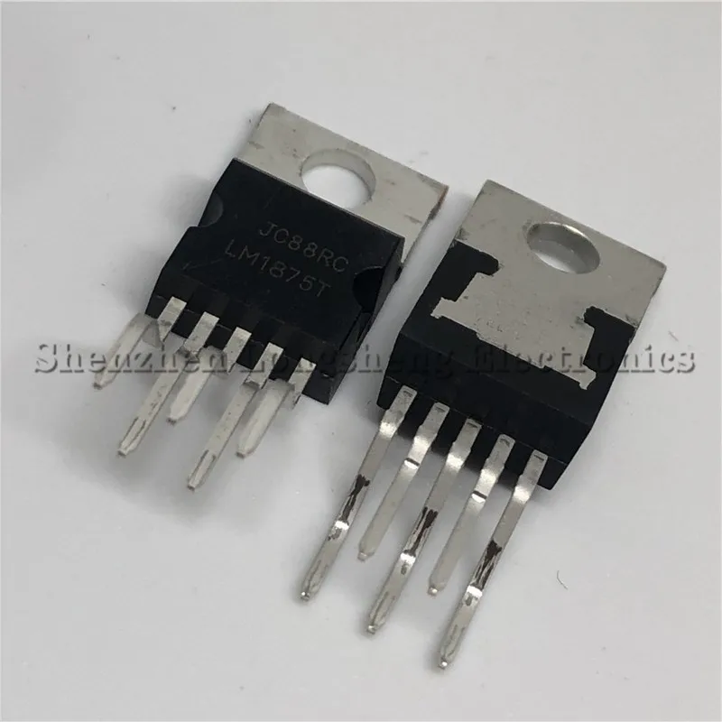 10 шт./лот Новый LM1875T LM1875 TO-220-5 аудио усилитель 20 Вт Φ | Электронные компоненты и