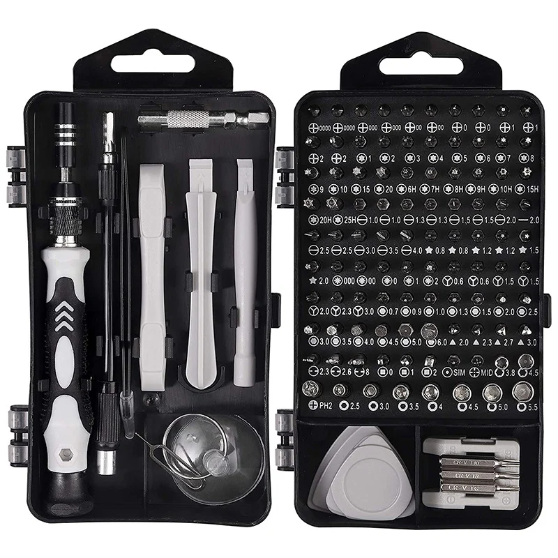 

121 в 1 Набор прецизионных отверток для ремонта компьютера Профессиональный съемный инструмент для Мобильный телефон компьютер