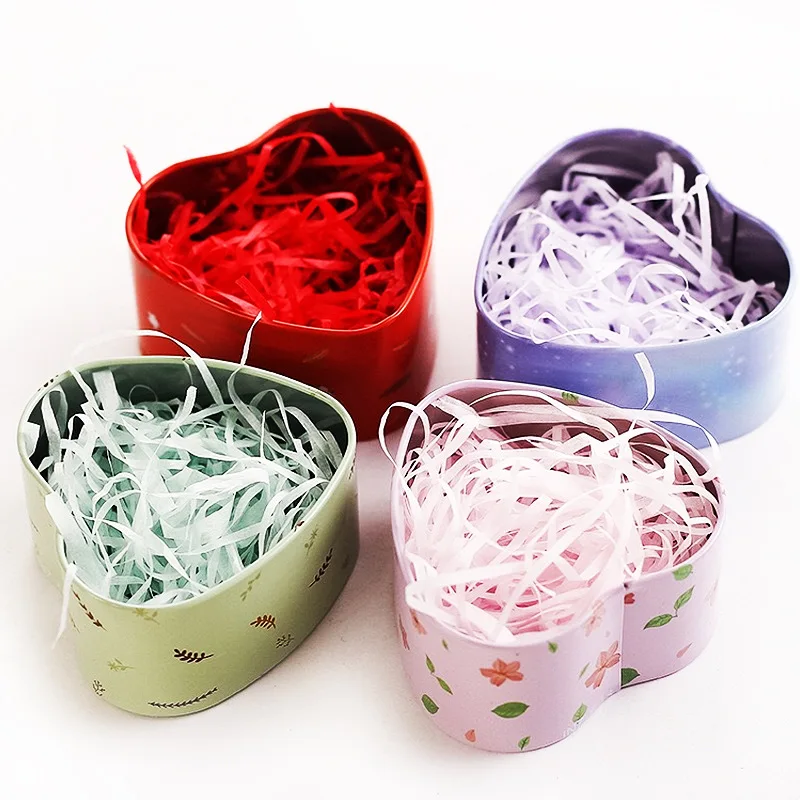 10 г DIY бумажная рафия измельченная бумага конфетти Подарочная коробка