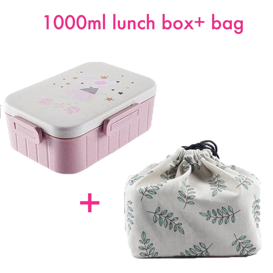 Bento Box прямоугольный контейнер для еды с подогревом офисный Рабочий ланчбокс