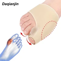 1 pair hallux valgus corrector orthotics thumb foot bone orthopedic adjuster bunion treatment protector feet care pedicure socks
