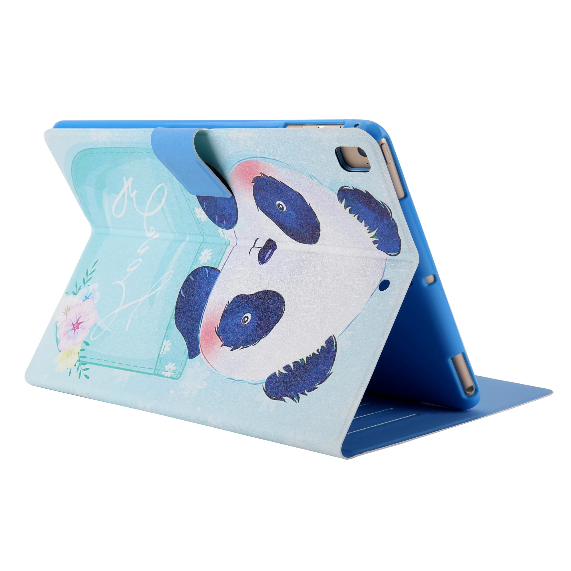 Чехол с милой пандой для iPad 10 2 2019 7 го поколения A2197 A2198 A2200 умный чехол функцией