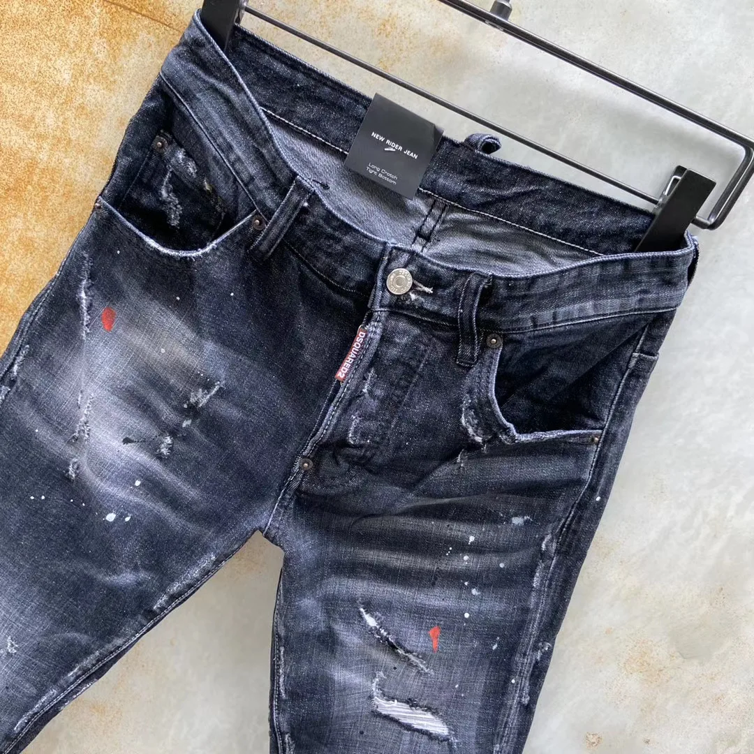 Men women jeans classic,Authentic,DSQUARED2,Retro,Italian brand ,Women/Men Jeans,locomotive,Jogging jeans,DSQ959-1