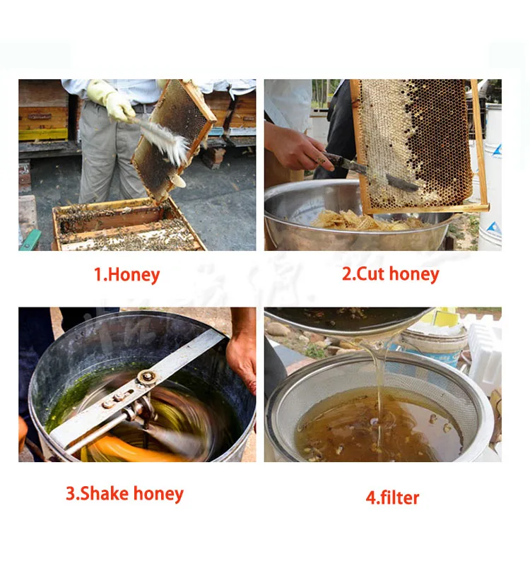 Центрифуга для меда нержавеющая сталь 2 рамы экстрактор пчелиного | Дом и сад