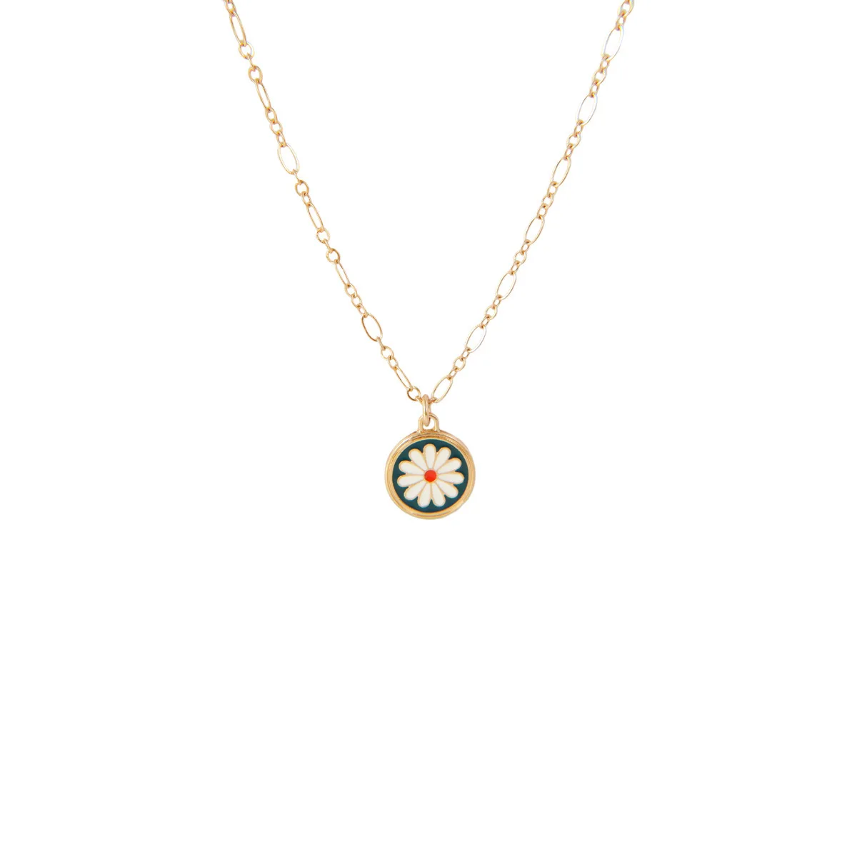 

Vintage Trend Women Daisy Necklace Necklaces For Women Jewelry New Necklace 2021
