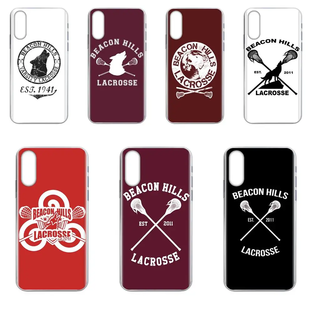 Teenwolf Beacon Hills Lacrosse Teen Wolf Logo TPU популярный для LG G7 ThinQ G5 G6 K50 Q60 K40 K8 Q7 2018 2017 V40 V30 V20