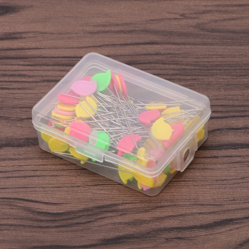 

80Pcs Patchwork Pin Bird Button Head Pins DIY Quilting Tool Sewing Accessories