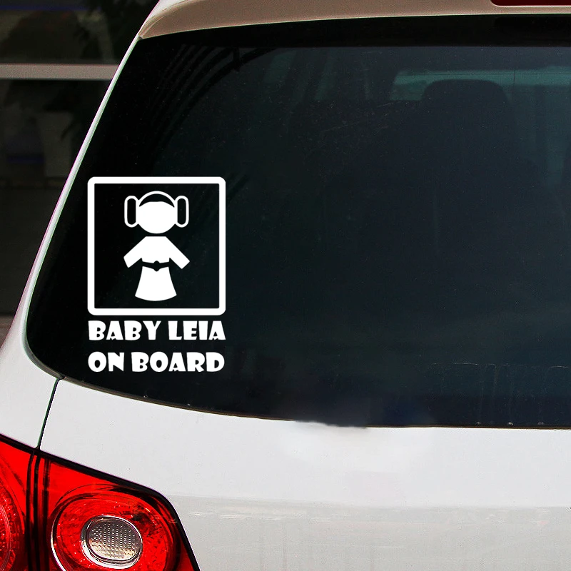 

30399# Baby on board car sticker reflective car decal waterproof stickers on car truck bumper rear window vinyl die cut