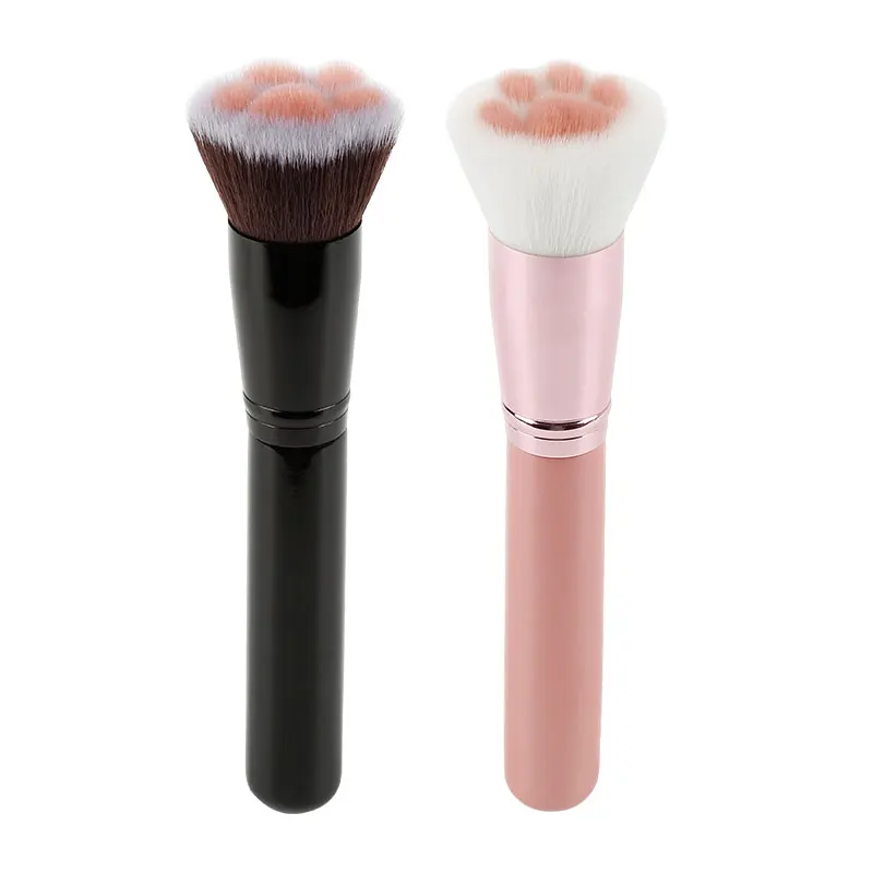 

Cute Cat Claw Paw Makeup Brushes Fibre Cosmetic Blush Brush Kawaii Foundation Powder Concealer Blush Brush Lasting Tool