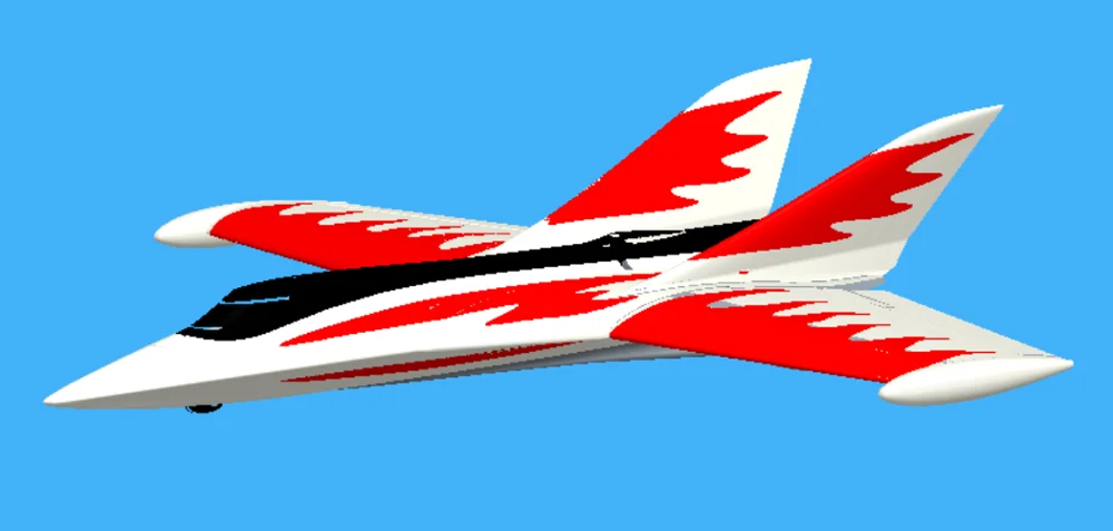 EPO самолёт Stinger T750 T780 750 мм Wingspan летающие крылья толкатель гоночный самолет