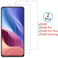 screen protector for xiaomi redmi k40 pro plus gaming protective tempered glass on readmi remi k 40 40k k40pro k40gaming film 9h