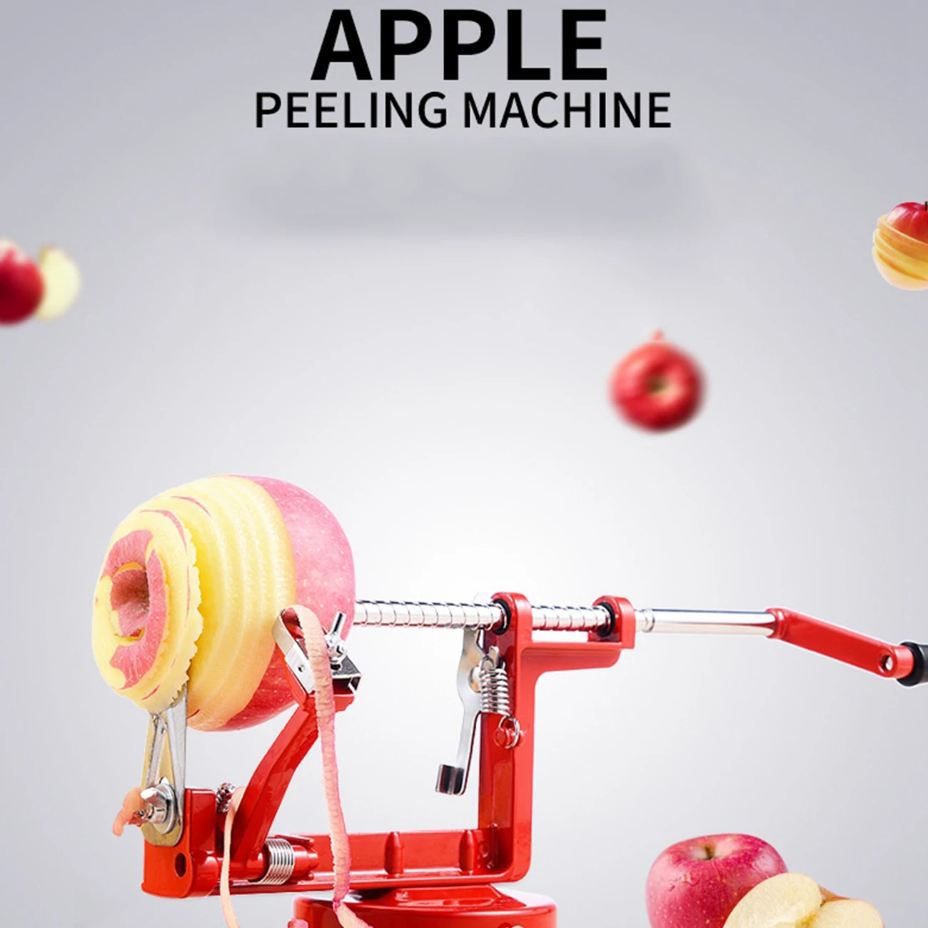 

3 In 1 Fruit Peeler Stainless Steel Core Slice Cutter Apple Gadgets Kitchen Tool