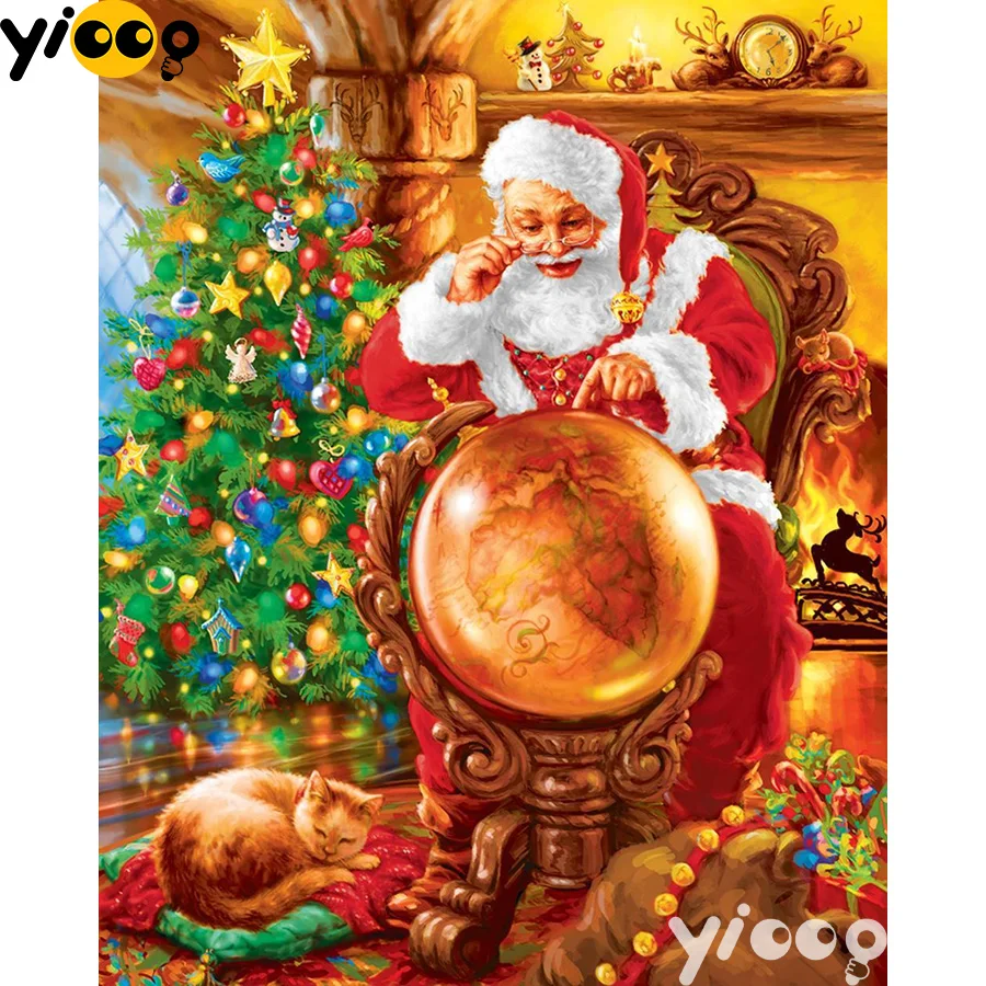 Алмазная 5D картина сделай сам полноразмерная вышивка с радостью по всему миру