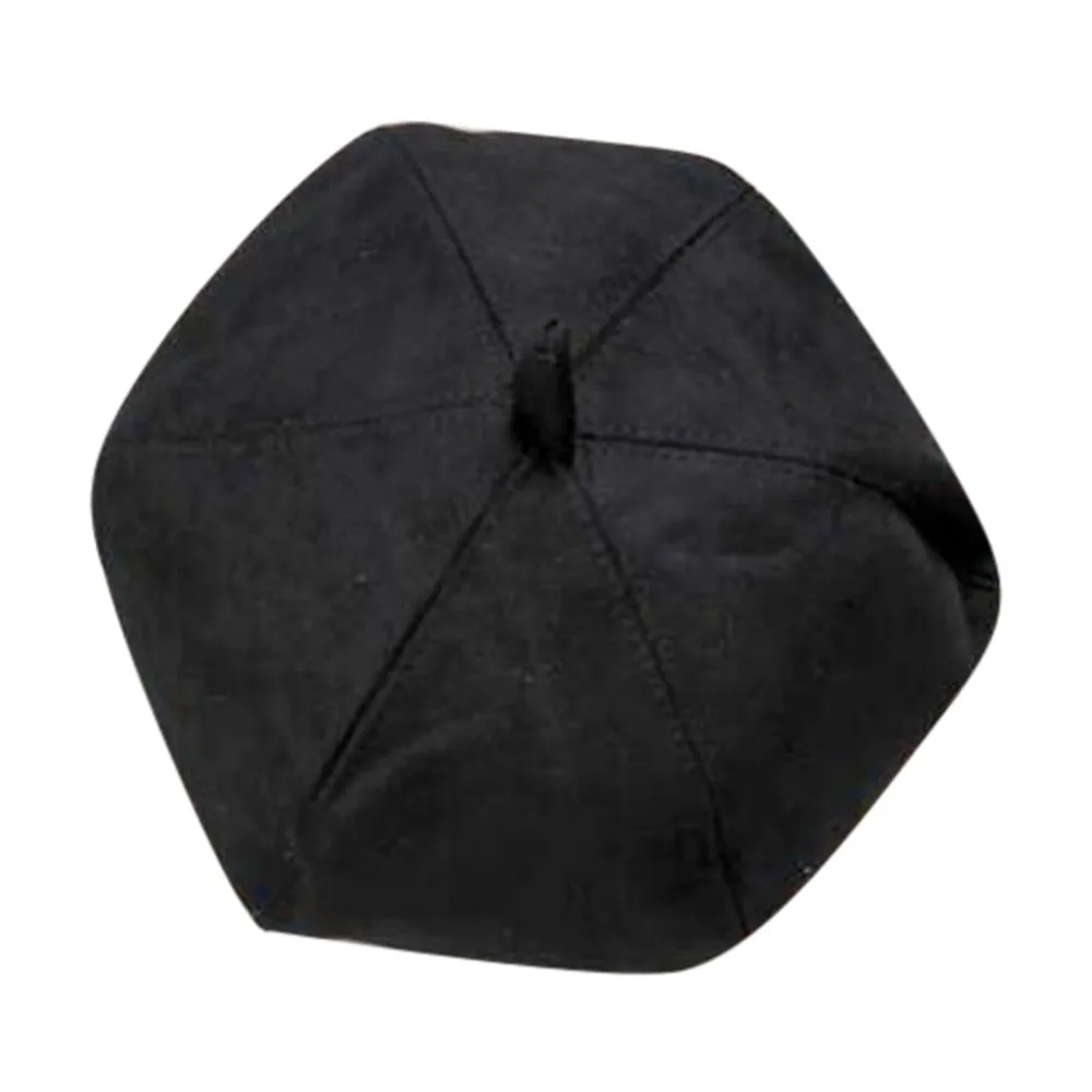 Модный Элегантный женский берет шапочка в классическом стиле шерстяной фетровый