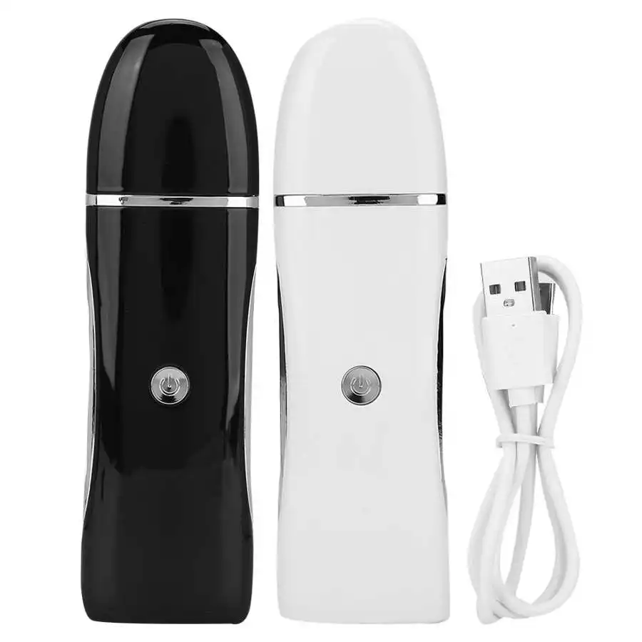 

Ultrasonic Skin Scrubber Blackhead Removal Skin Pore Cleaning Face Care Machine Skin Refreshing Moisturizing Skin Scrubber