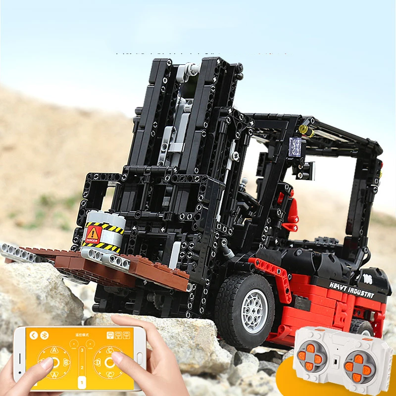 Форма King Technic серии Городские инженерные транспортные средства RC вилочный