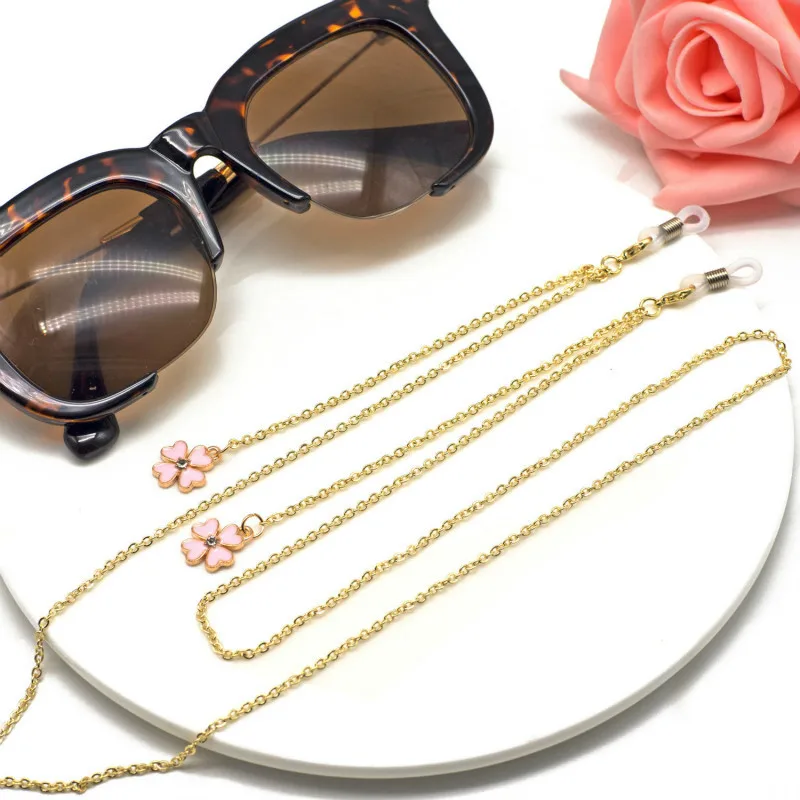 Цепочка для очков в стиле ретро с бусинами и шнурком | Аксессуары одежды