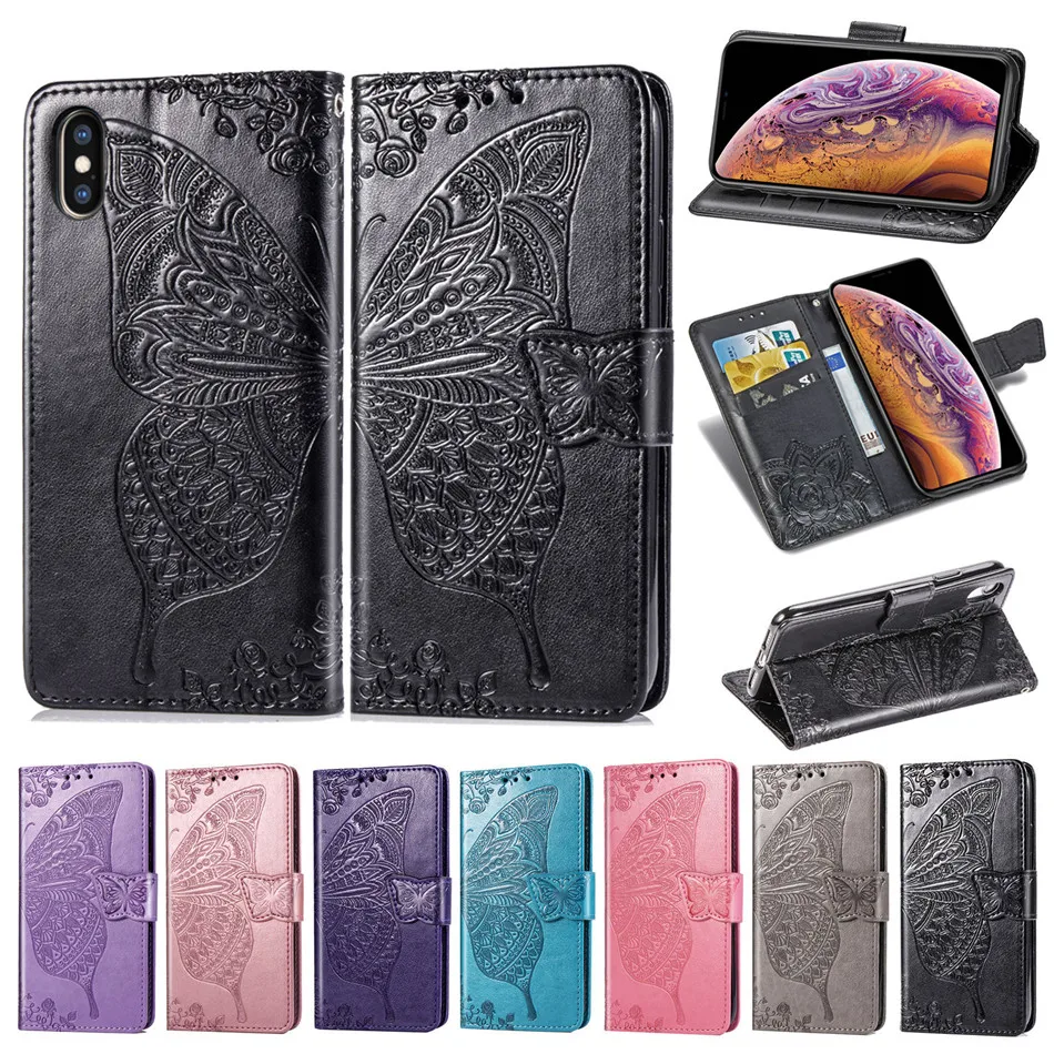 

Butterfly phone case Suitable For Xiaomi Note9 Pro Max Note9S K30Pro Zoom 10Lite Redmi K30 Pro Note 9 9A 9C 9 Flap Leather Shell
