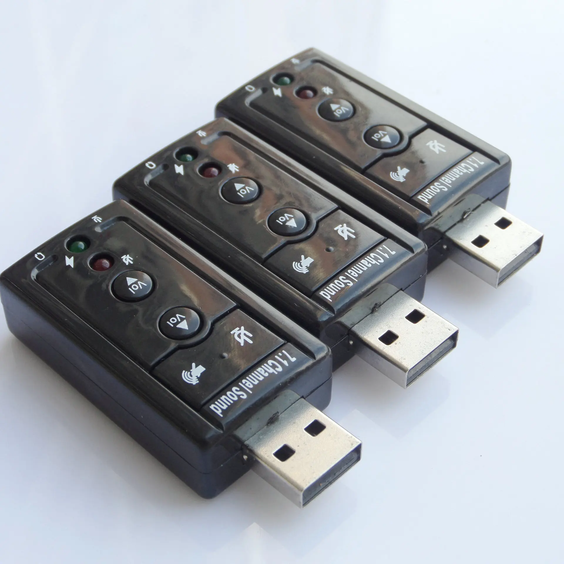 Мини-usb 2,0 3D Virtuelle 12 Мбит/с Внешний 7,1 канал аудио адаптер для карт сон карт сын аудио адаптер портативный мини-usb
