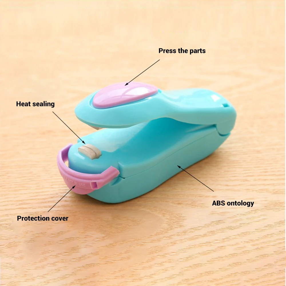 Ежедневный портативный цвета леденцов мини-машина для запечатывания