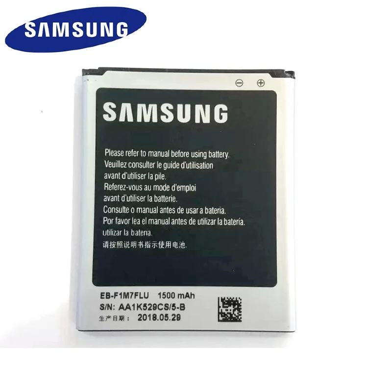 EB L1M7FLU новый оригинальный сменный аккумулятор Samsung для Galaxy S3 mini i8190 i8200 1500 мач с