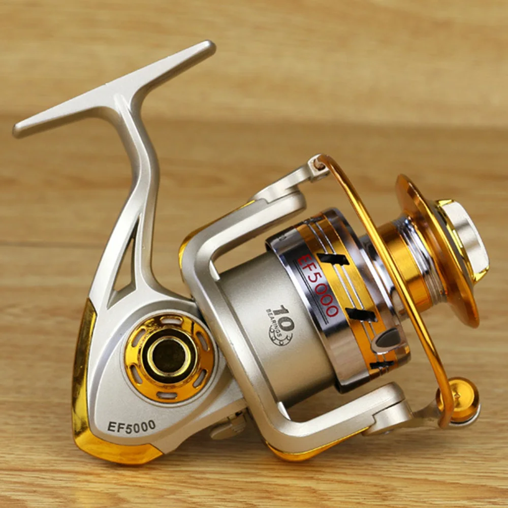 

Professional Fishing Wheel 12 BB BK1000-7000 Series 5.5:1 speed reatio spinning fishing reel interchanged left/right hand wheel