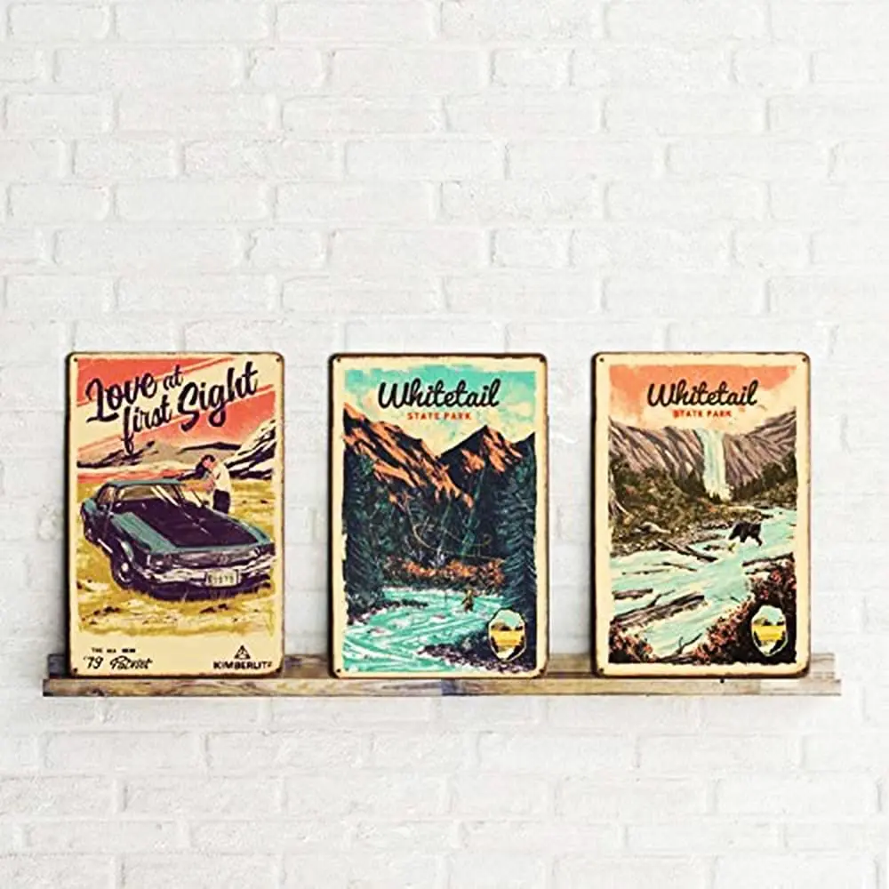 

Rainbow Lips LGBT Proud Aged Funny Tin Signs/Bar Sign/Wall Decor Plaque Poster Bar Kitchen Coffee Farmhouse Wall Art