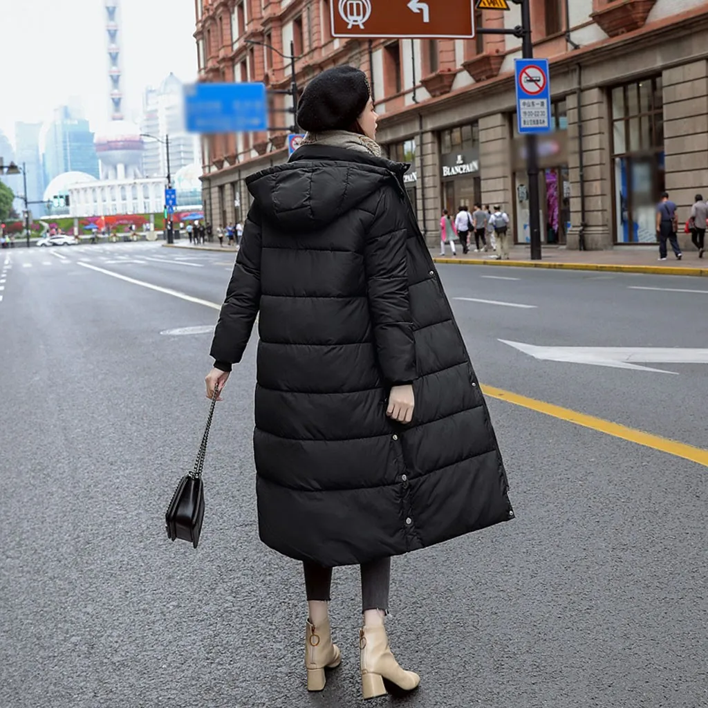 Chaqueta mujer manteau femme зимнее пальто для женщин зимнее теплое хлопковое зимнее пальто с длинными рукавами abrigos mujer invierno