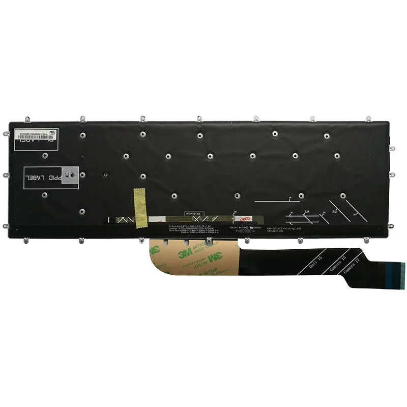 us new keyboard for dell inspiron 15 5565 5567 gaming 7566 7567 17 5765 5767 laptop keyboard black free global shipping