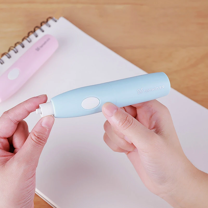 ТЭН вин регулируемый карандаш Электрический ластик школьные резинки Kawaii