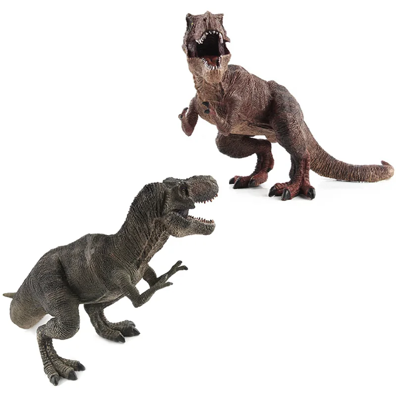 Big Size Jurassic Wild Life Tyrannosaurus Rex Dinosaur Toy Plastic Play Toys World Park Dinosaur Model Action Figures Kids Boy G images - 6