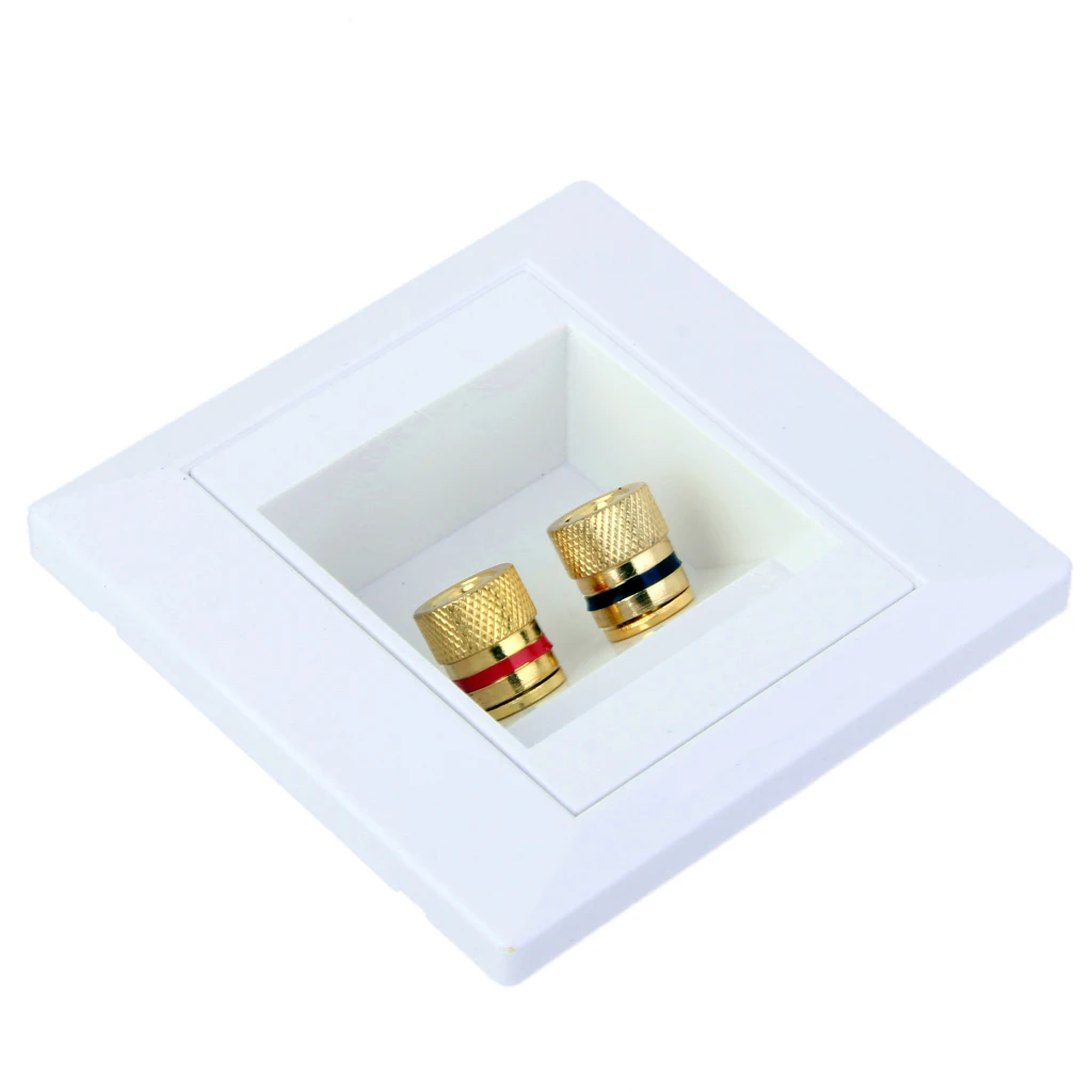 Позолоченные 2 переплета пост Банан Джек Белая стена лицевая пластина объемный