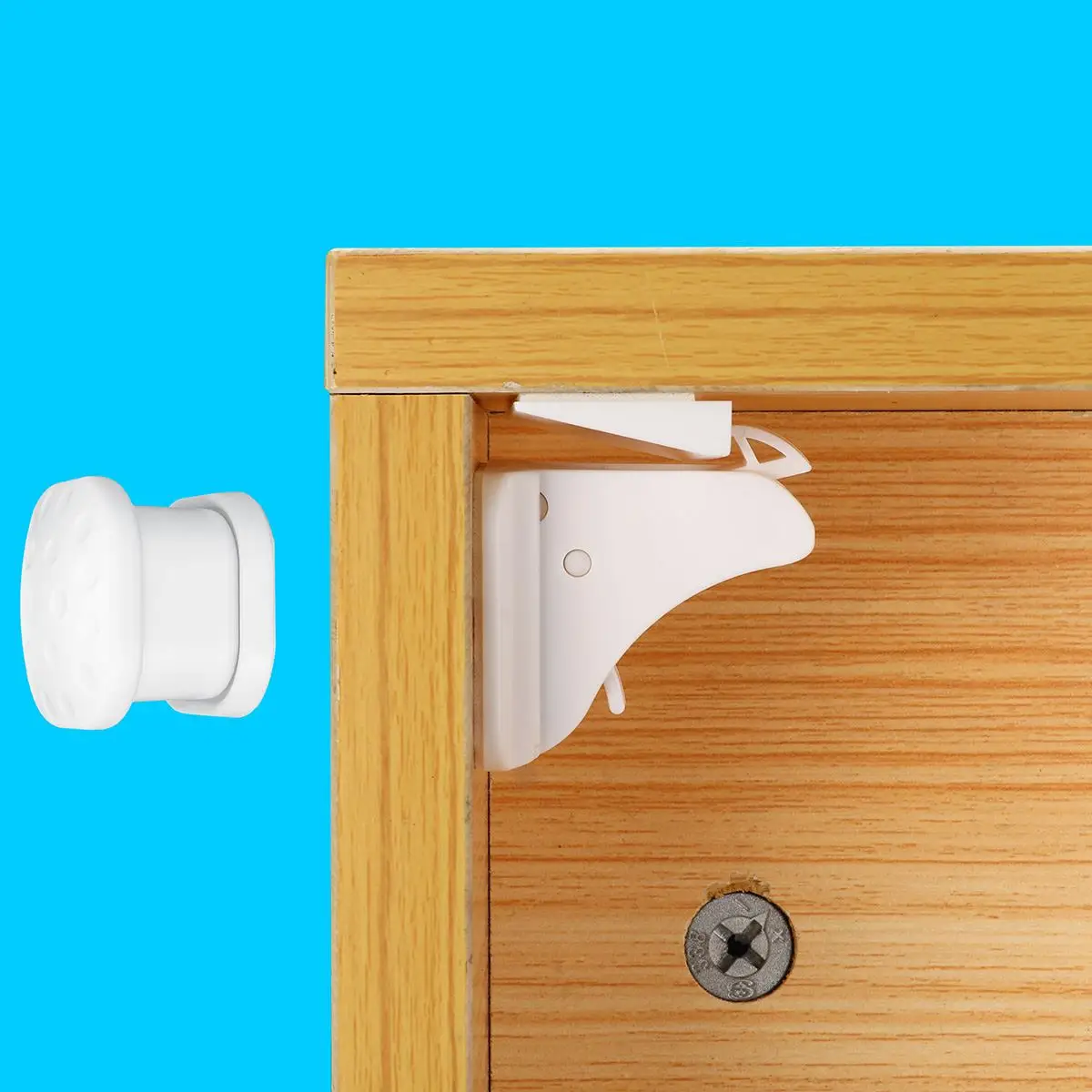 

Magnetic Child Lock 12 locks+3keys Baby Safety Protections Cabinet Door Lock Kids Drawer Locker Security Magnetic Locks