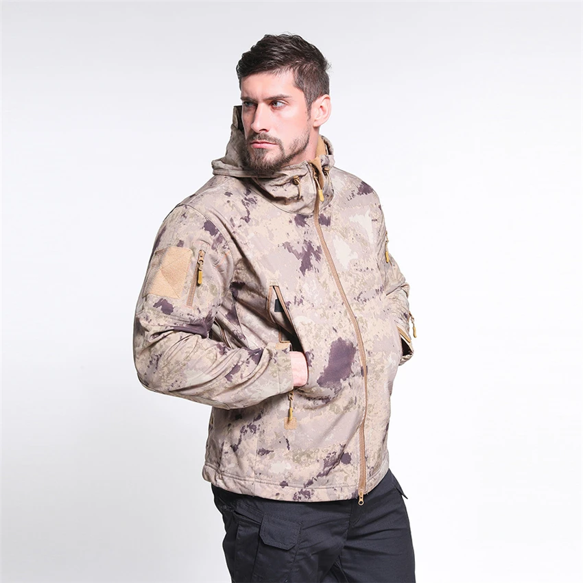 

Camouflage Jacket Unisex Military Waterproof Special Forces Uniform Men Coat Women Army Clothes Tactical Clothing Special Forces