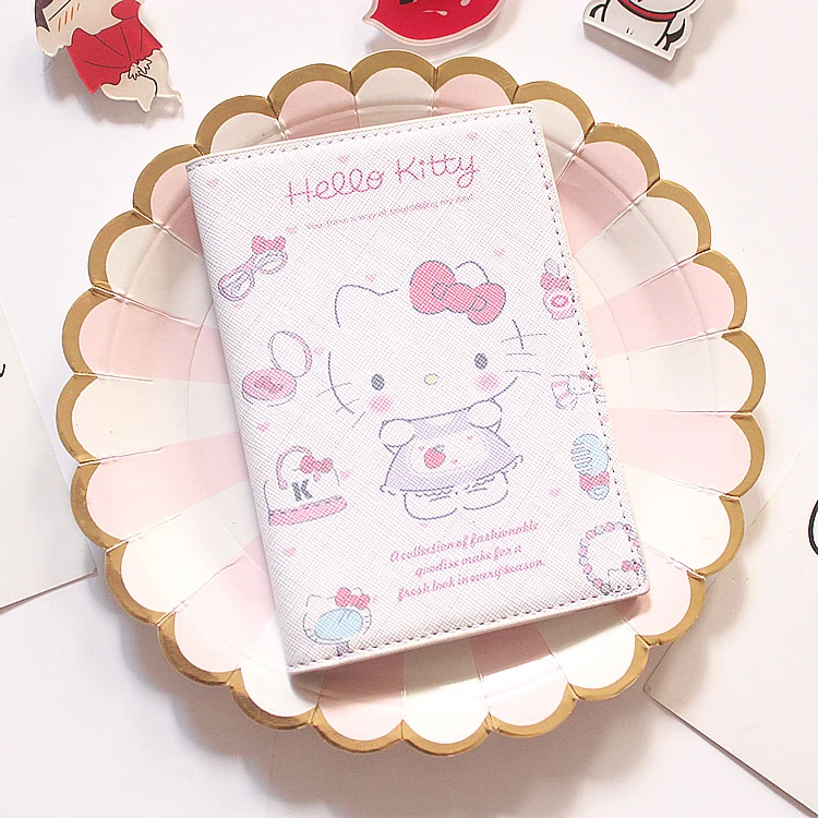

Melody Passport Sets Ins Simple Cartoon Passport Holder Passport Package Ticket Holder Marriage Certificate