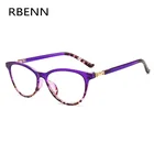 Очки RBENN для чтения кошачий глаз женские, с блокировкой сисветильник, для пресбиопии, с защитой от синего спектра, + 1,75