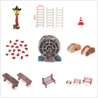 Миниатюры из смолы для украшения сказочного сада