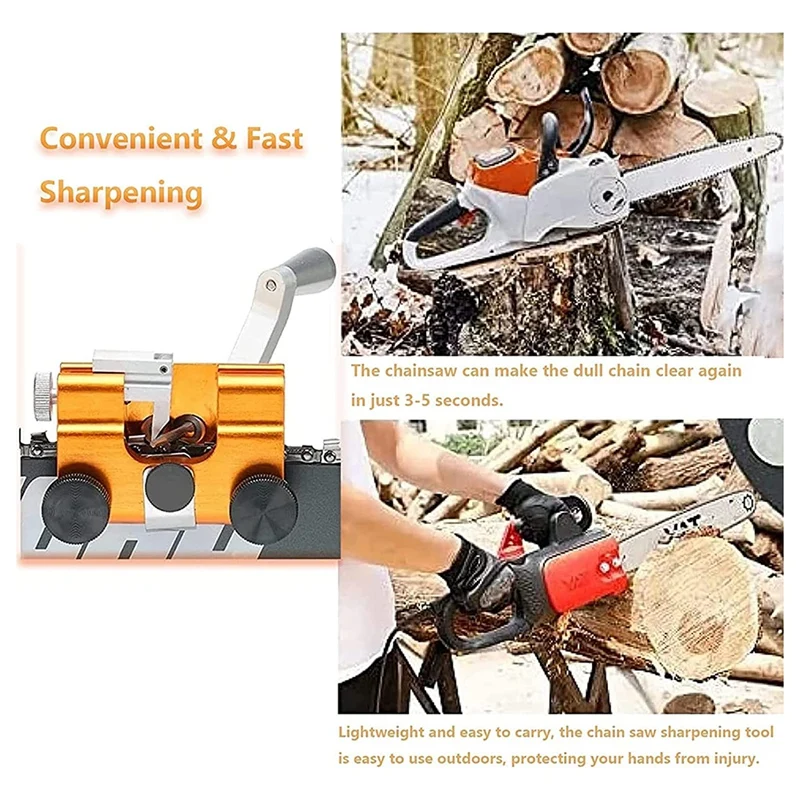 Акция! Нож для ЗАТОЧКИ ЦЕПНОЙ ПИЛЫ лучшие комплекты аксессуаров цепной пилы