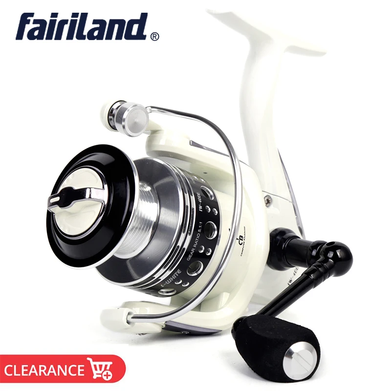 FAIRILAND CNC Точная механическая 8BB + 1 спиннинговая катушка IW 2000 6000 зеркальная