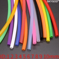 1 meter id 1 2 3 4 5 6 7 8 9 10 mm silicone tube flexible rubber hose food grade soft drink pipe water connector colorful