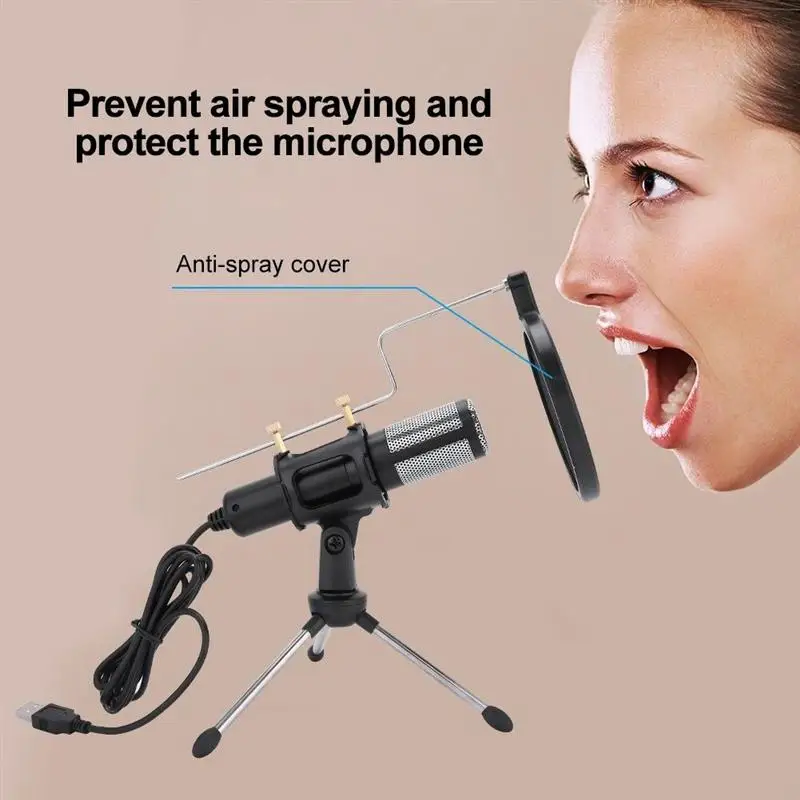 USB-микрофон подключи и работай профессиональный настольный микрофон для