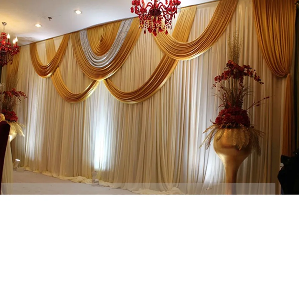 2019 свадебный фон занавеска Угловые Крылья блестящие фотообои 6 м * 3 тканевый Фон