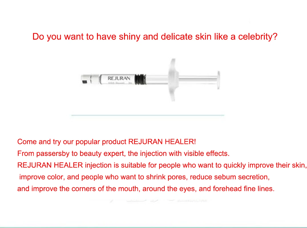 

Kroea REJURAN HEALER Promote Skin Collagen Regeneration Powerful Anti-Wrinkle