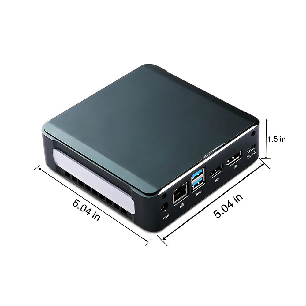 Карманный ПК TPM2.0 игровой компьютер 10-го поколения Intel i7 10510U i5 10210 2 * DDR4 NVME M.2 Win 11 Pro