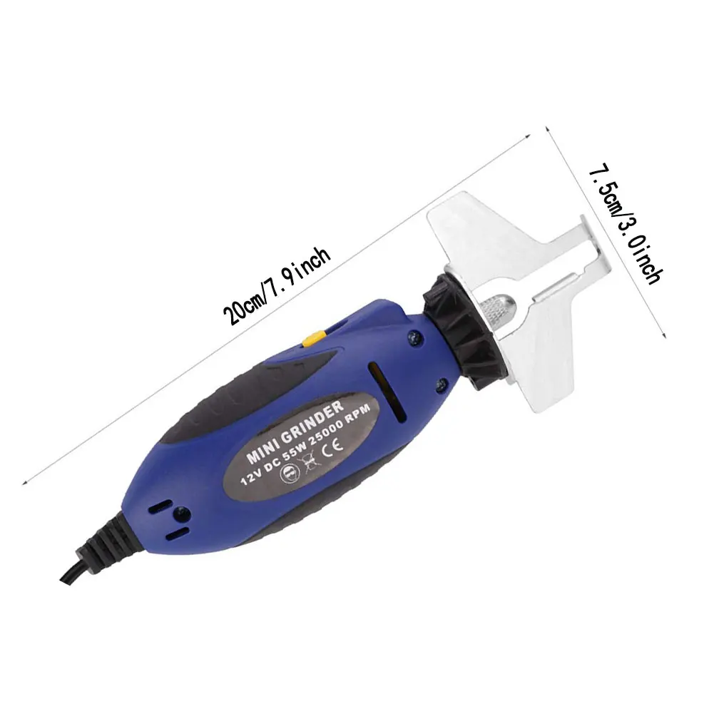 

Electric Chainsaw Sharpener Mini Hand Grinding Chain Grinding Machine DC 12V Portable File Sharpening Tool Chainsaw Teeth File
