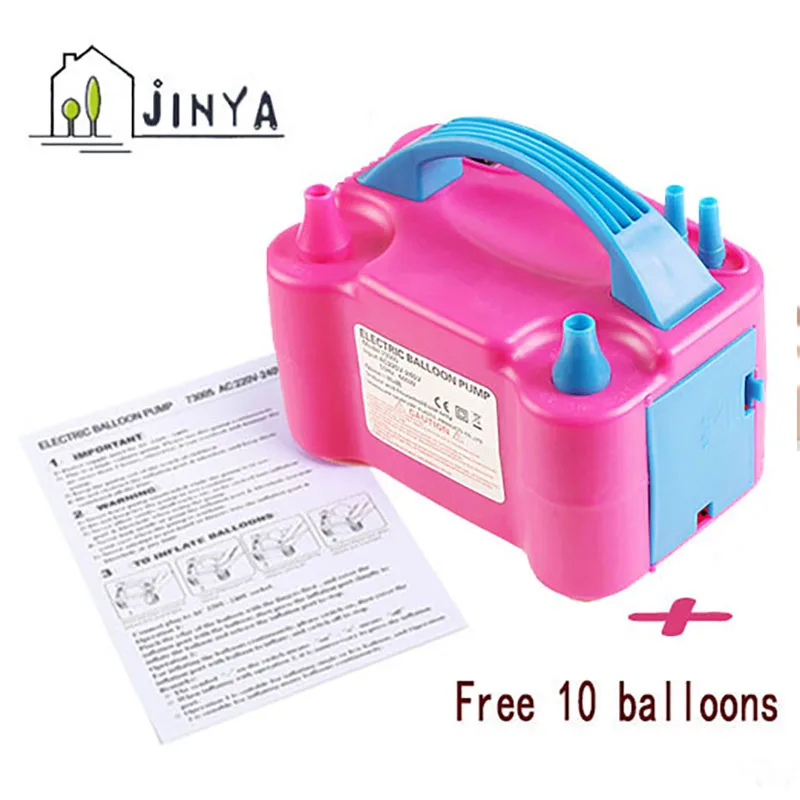 Рождественский насос электрический вентилятор с двойным соплом надуватель