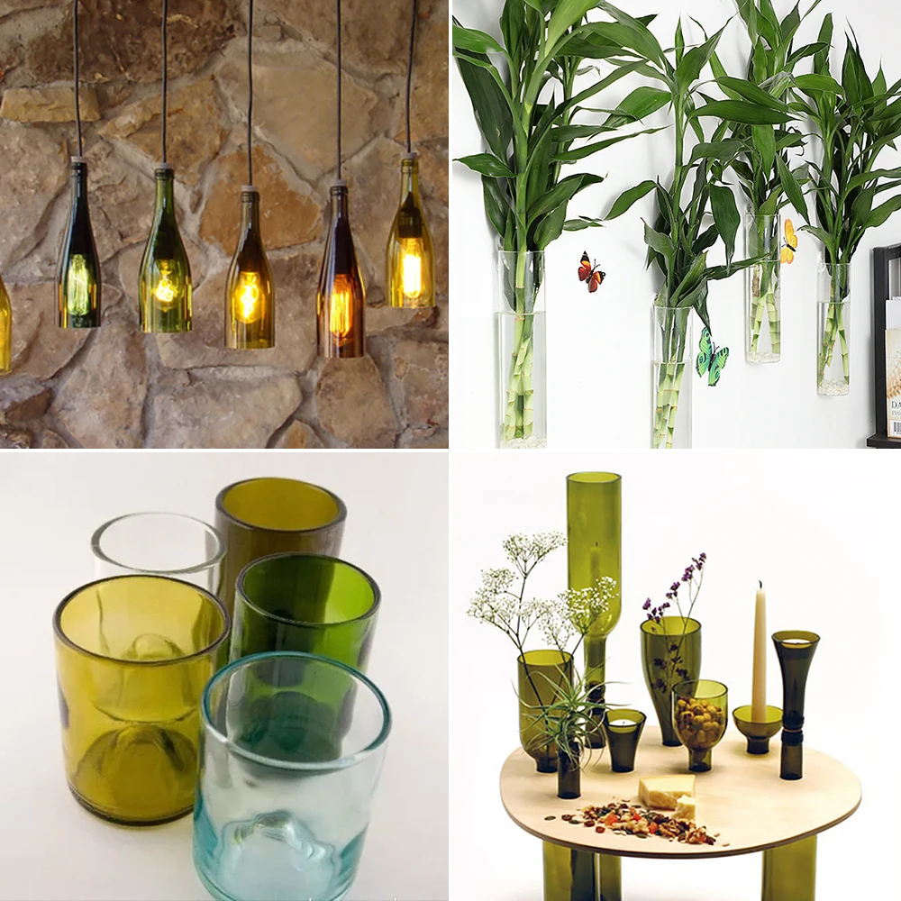 10 шт. 5-колесный резак для стеклянных бутылок набор инструментов резки