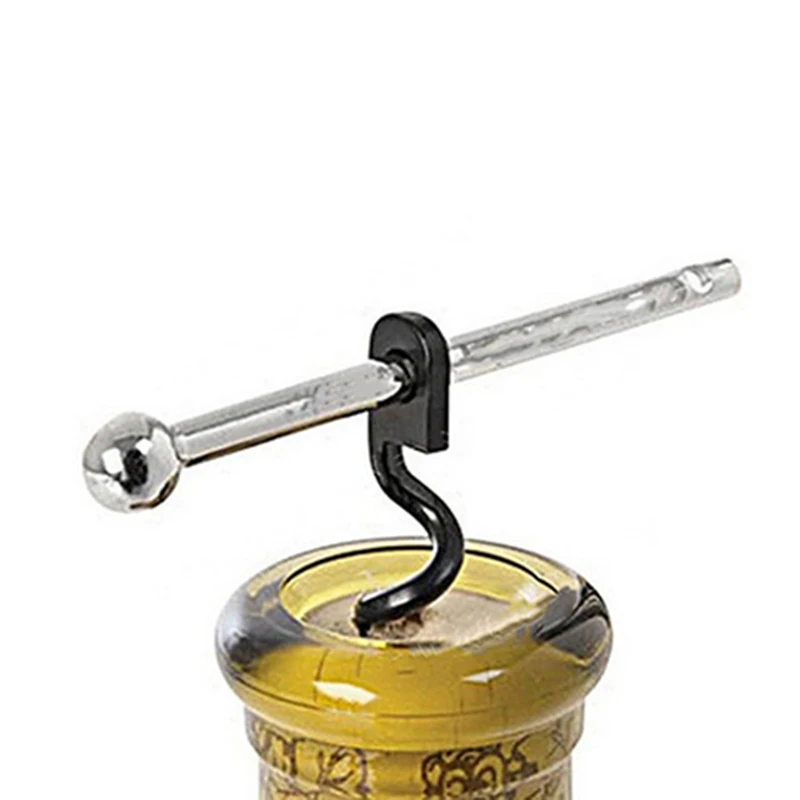 

Mini Beer Bottle Wine Opener Stainless Steel Double Knocker Corkscrew With Key Rin Wine Opener Bar Utensils Kitchen Accesories