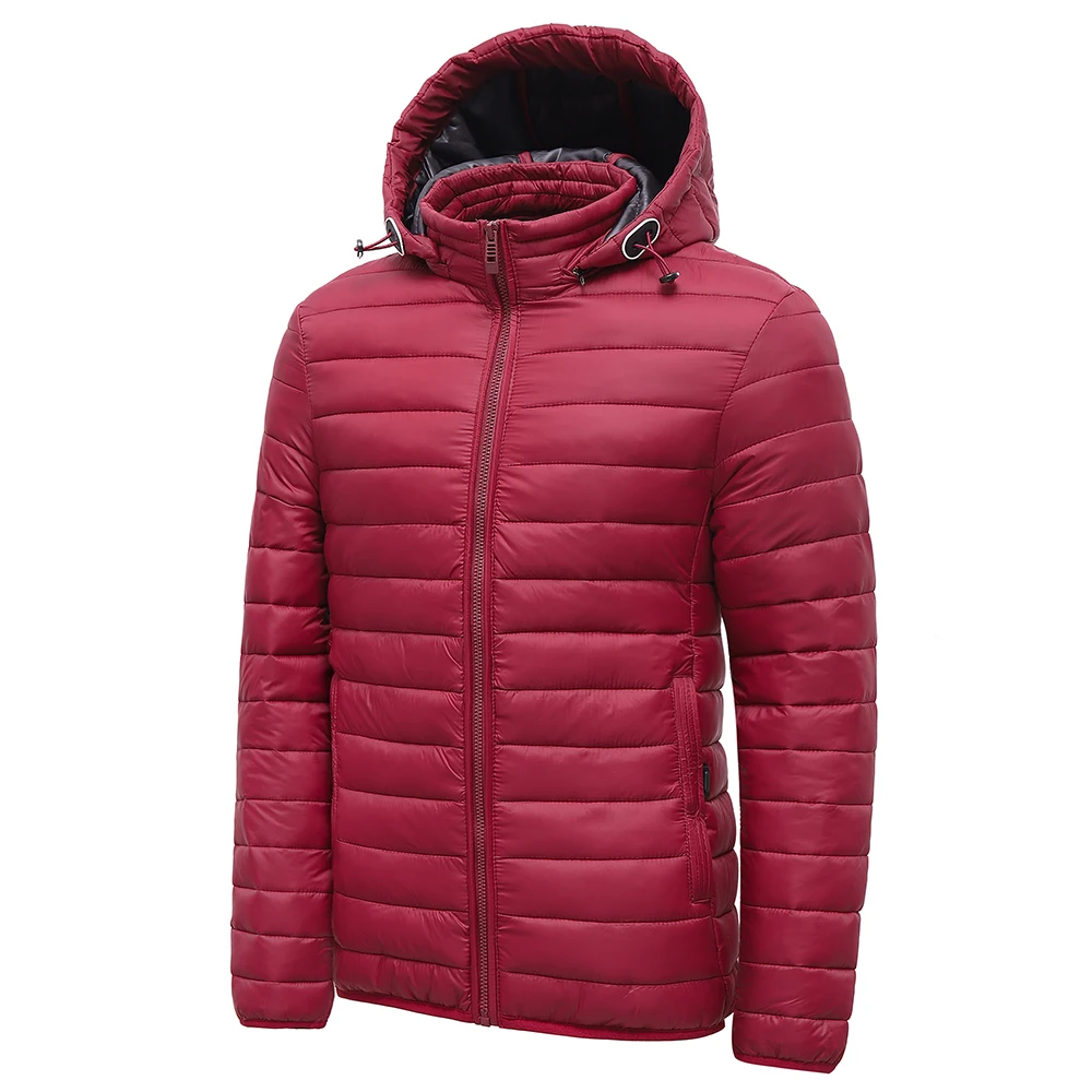 Men's 2021 Autumn Winter Classic Hooded Warm Parkas Jacket Coat Men Outwear Casual Vintage Detachable Hat Outfits Parka | Мужская