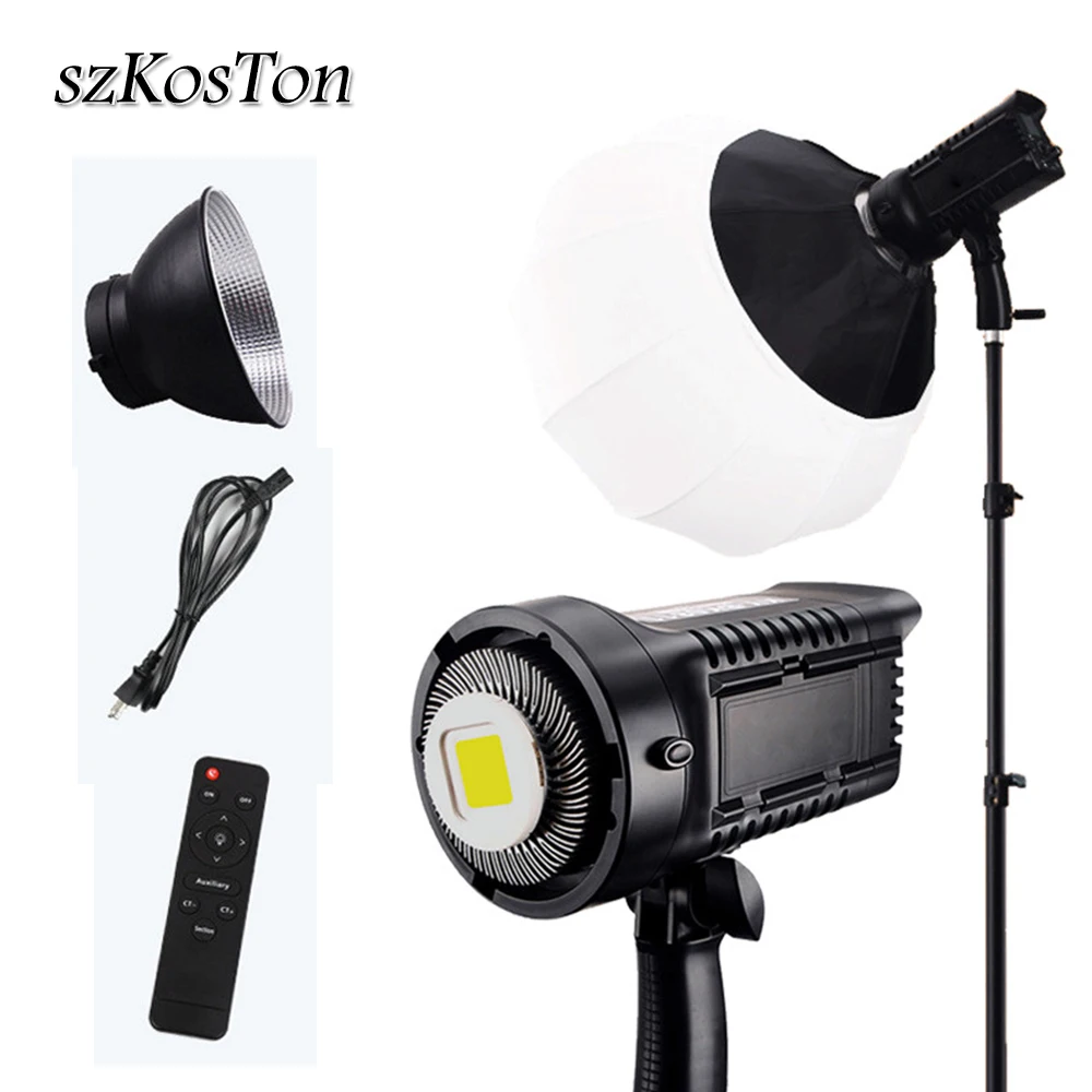 

150W LED Video Light 11000LM Photography Lighting With Remote Control For Youtube VK Photo Studio Fill Lamp EU UK Plug Daylight